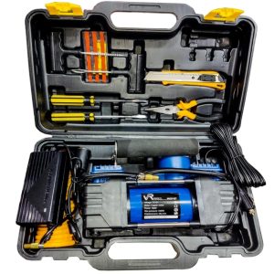 کمپرسور هوا فندکی و برق شهری دو کاره دو سیلندر ویوارکس